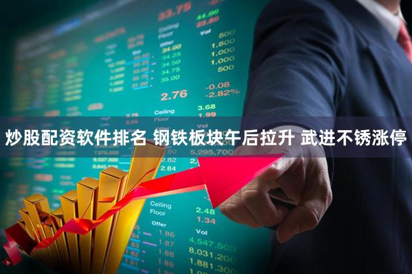 炒股配资软件排名 钢铁板块午后拉升 武进不锈涨停